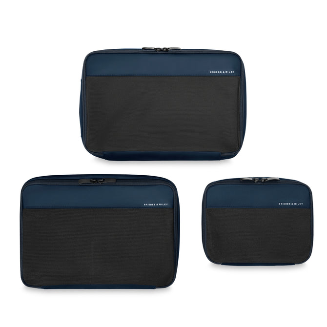 variant:46655142035648 Travel Essentials Carry-On Packing Cube Set Navy