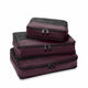 variant:46655142101184 Travel Essentials Carry-On Packing Cube Set Plum