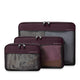 variant:46655232770240 Travel Essentials Check-In Packing Cube Set Plum