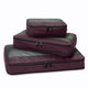 variant:46655232770240 Travel Essentials Check-In Packing Cube Set Plum