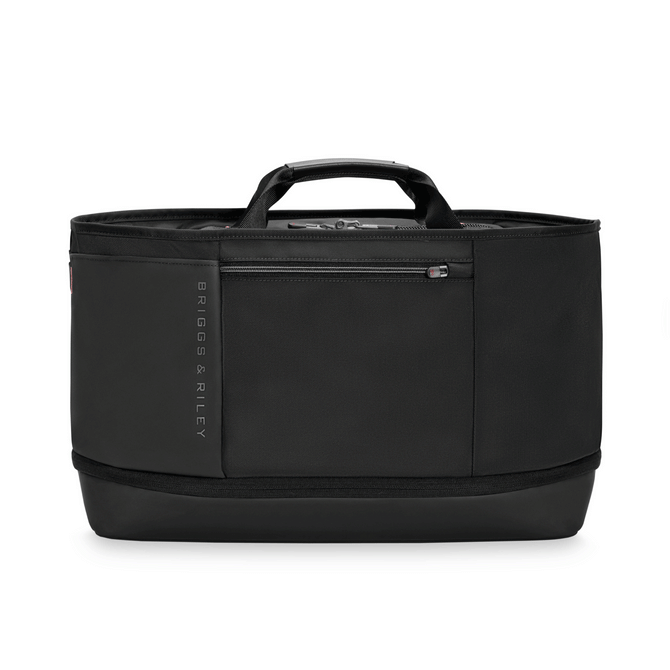 variant:46580378894528 ZDX Expandable Overnighter Black