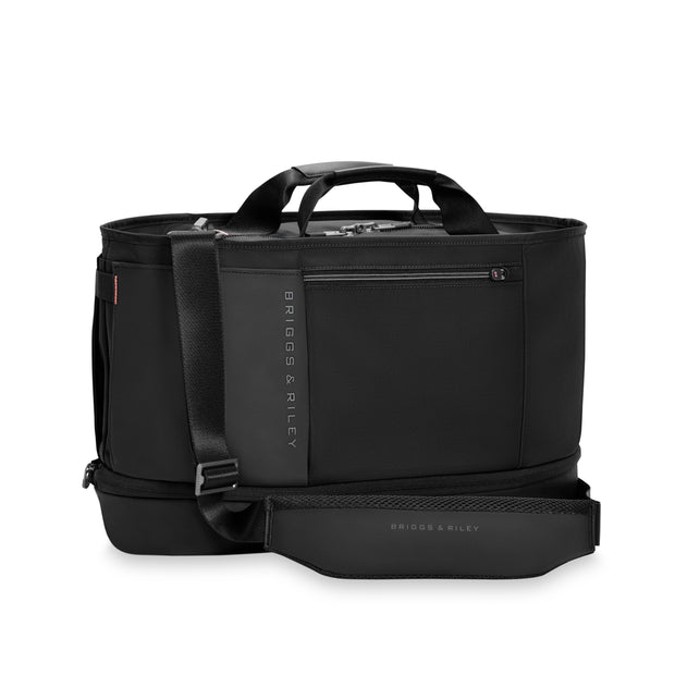 variant:46580378894528 ZDX Expandable Overnighter Black