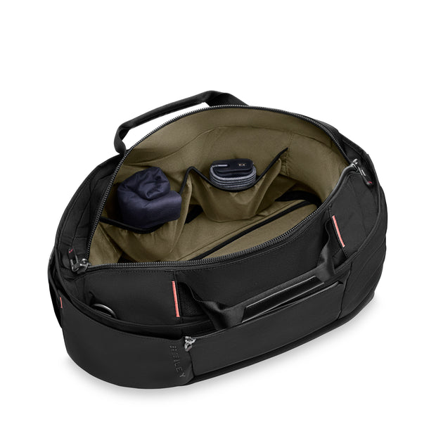variant:46580378894528 ZDX Expandable Overnighter Black