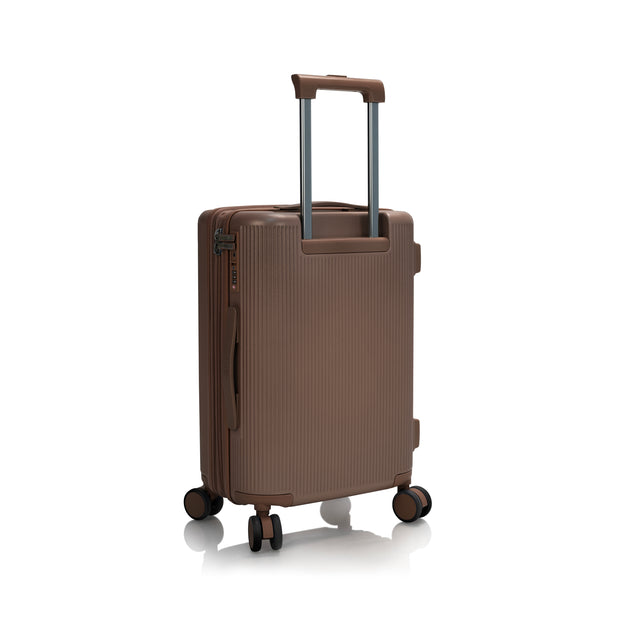 variant:46556291694784 Earth Tones Hardside 21' Carry-On Luggage Umber