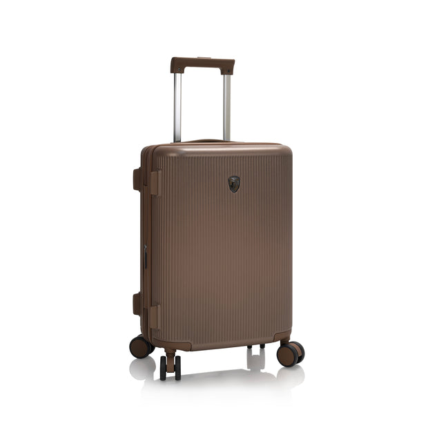 variant:46556291694784 Earth Tones Hardside 21' Carry-On Luggage Umber