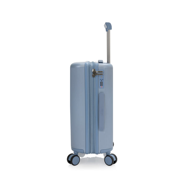 variant:44107287036096 Earth Tones Hardside 21' Carry-On Luggage Glacier Grey
