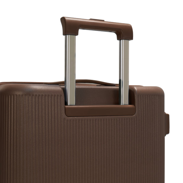 variant:46556291694784 Earth Tones Hardside 21' Carry-On Luggage Umber