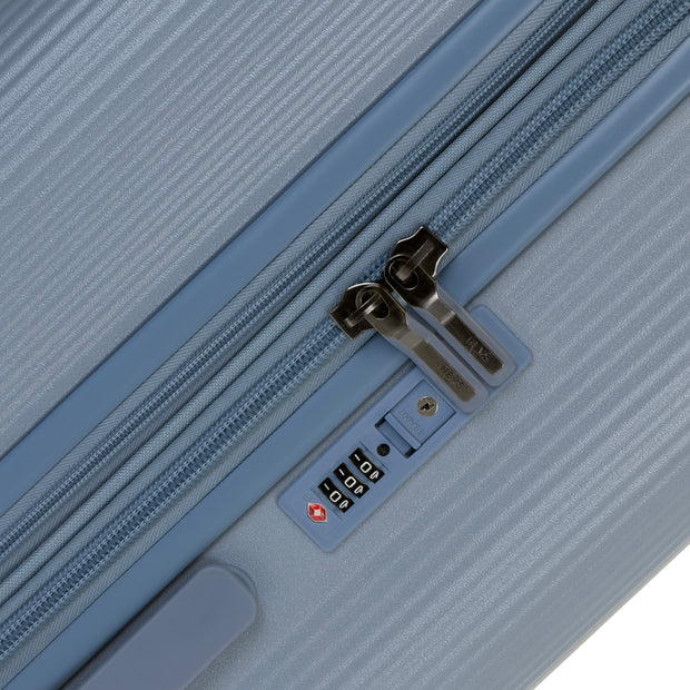 variant:44107287036096 Earth Tones Hardside 21' Carry-On Luggage Glacier Grey