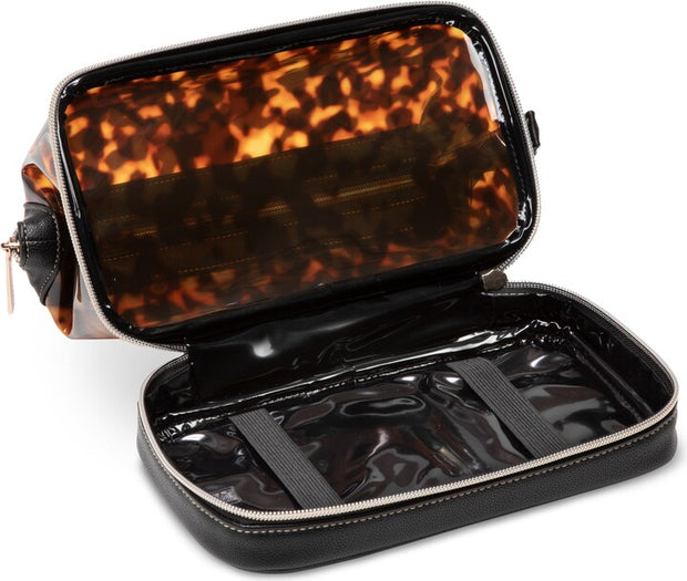 variant:43892491059392 Stephanie Johnson Hannah Travel Organizer Clearly Tortoise