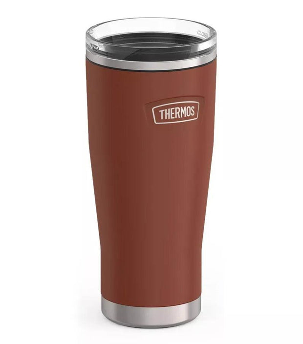 variant:43737236177088 Thermos 24oz Icon Stainless Steel Cold Cup w/ Slide Lock Saddle