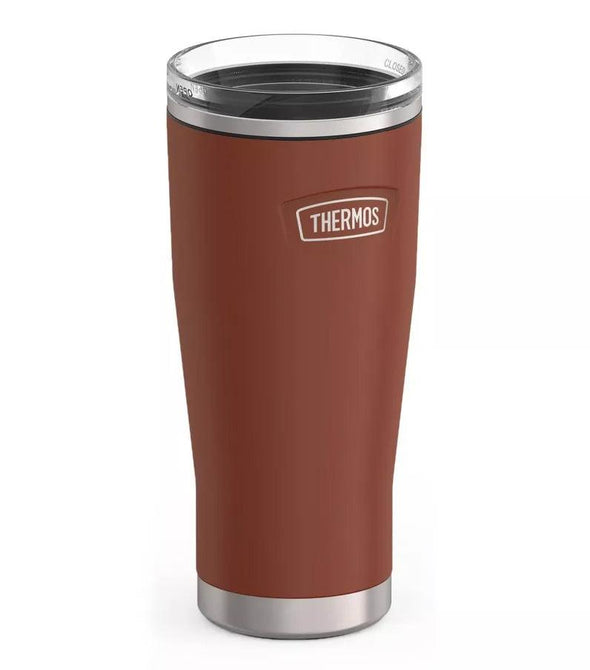variant:43737236177088 Thermos 24oz Icon Stainless Steel Cold Cup w/ Slide Lock Saddle