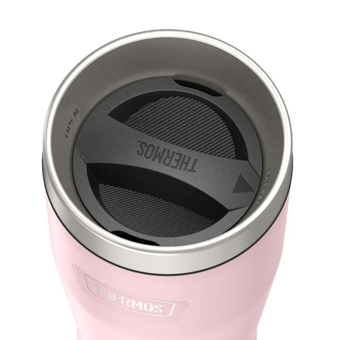 variant:46477351551168 Thermos 16oz Icon Stainless Steel Tumbler Matte Sunset Pink