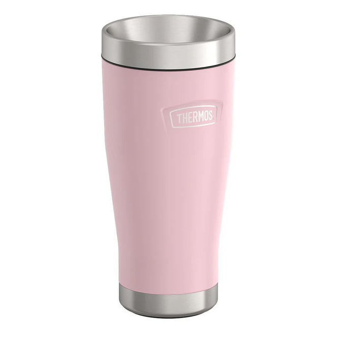 variant:46477351551168 Thermos 16oz Icon Stainless Steel Tumbler Matte Sunset Pink