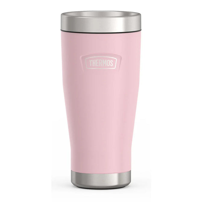 variant:46477351551168 Thermos 16oz Icon Stainless Steel Tumbler Matte Sunset Pink