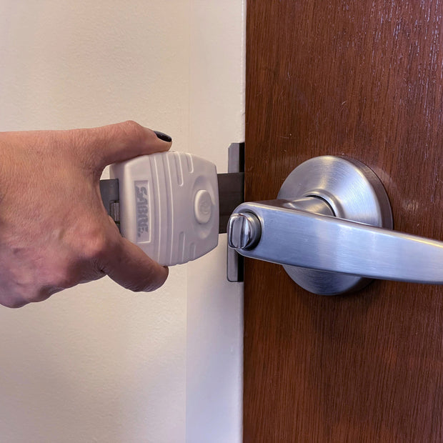 Travel Portable Door Lock for Hinged Doors