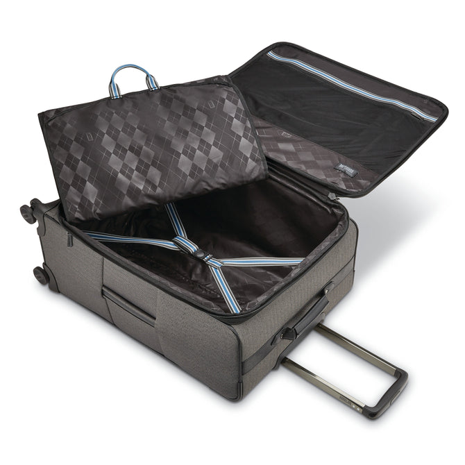Herringbone Deluxe Long Journey Softside Expandable Luggage