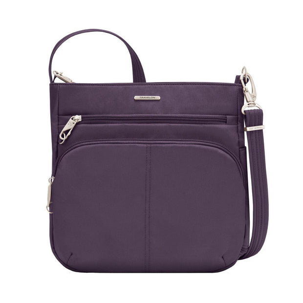 variant:42999671193792 travelon North/South Crossbody purple