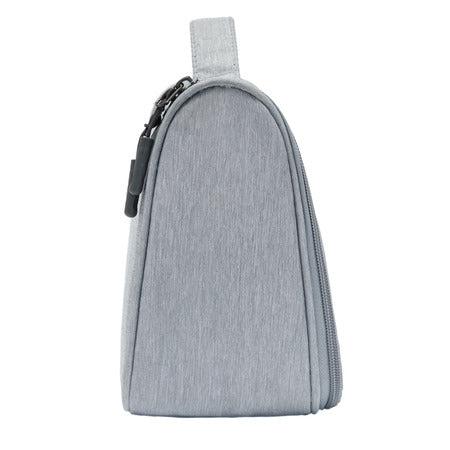 variant:42999671390400 travelon World Travel Essentials Hanging Toiletry Kit Gray Heather