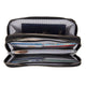 variant:42999672242368 RFID Blocking Double Zip Wallet black