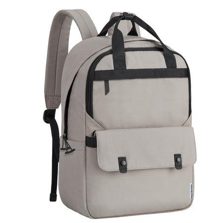 variant:42999678894272 travelon Origin Anti-Theft Backpack Large driftwood