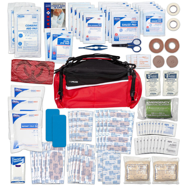 AAA.com | Lifeline Team Sports Coach First Aid Kit - 134 Piece