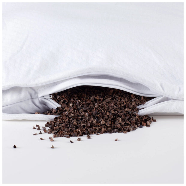 AAA.com | Bucky Travel Buckwheat Pillow - White