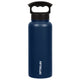 variant:42518401056960 Fifty/Fifty 34oz Insulated Bottle with Wide Mouth 3-Finger Lid - Navy