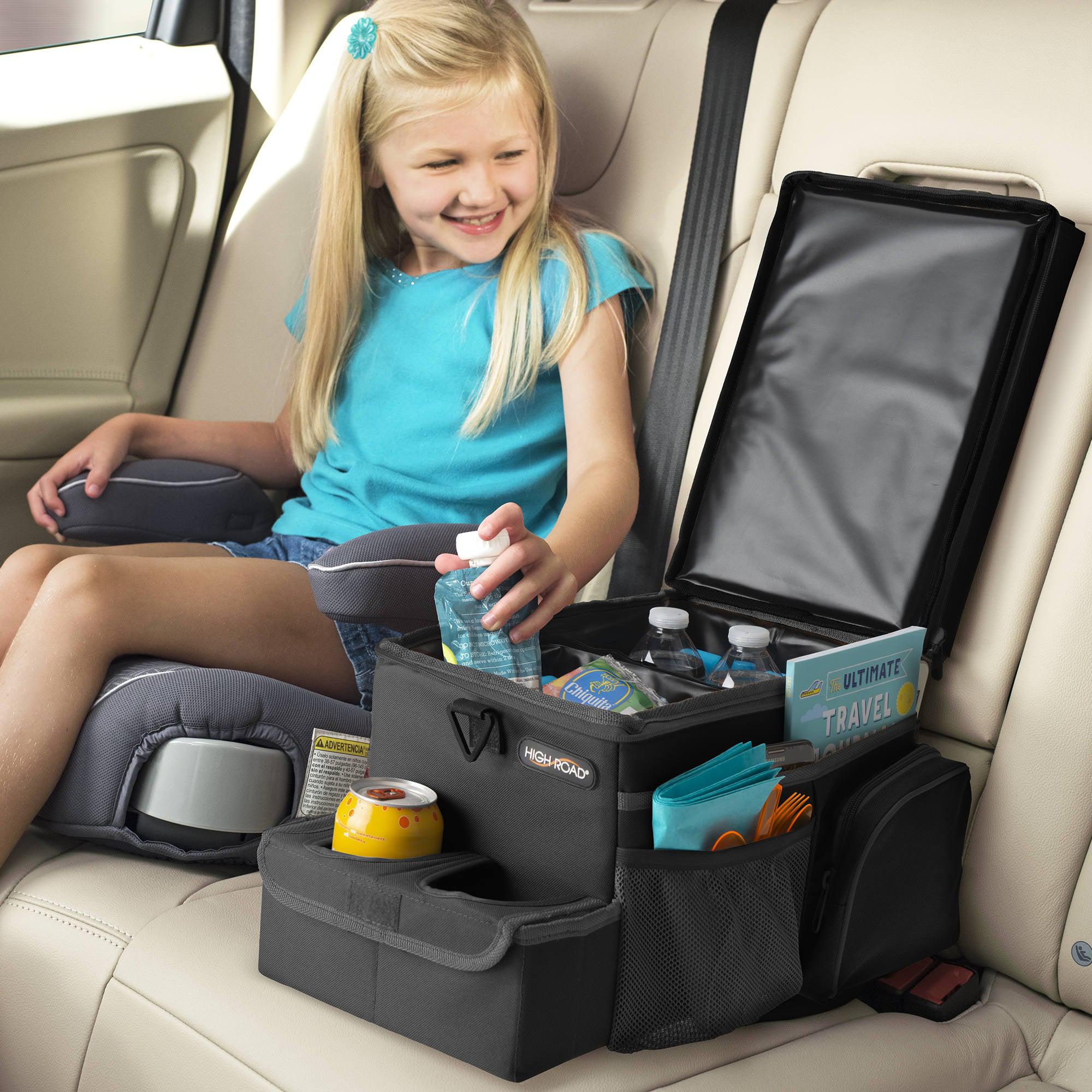 Goodyear Car Seat Back Storage Bag Organizer Pocket Tablet Holder Universal  Hook
