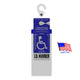 AAA.com | JL Safety - MirorTag™ Silver Handicapped Parking Placard Holder & Protector