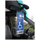AAA.com | JL Safety - MirorTag™ Silver Handicapped Parking Placard Holder & Protector