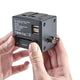 Smooth Trip International Adapter Cube with Dual USB Chargers