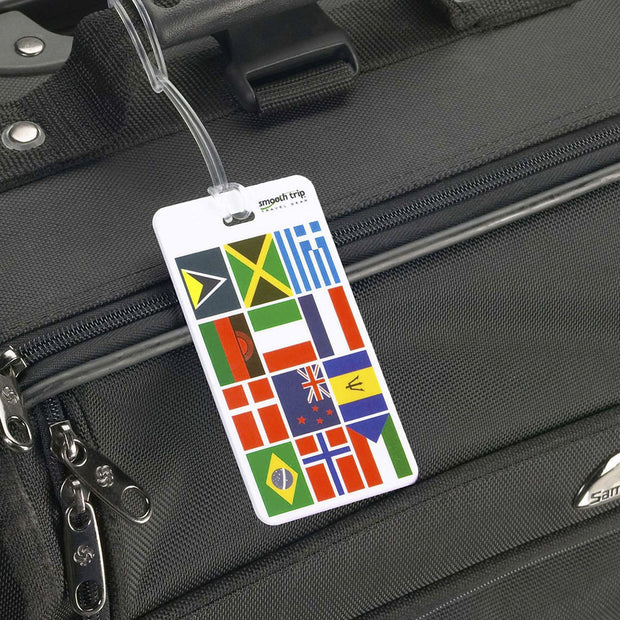 Smooth Trip International Flags Luggage Tag