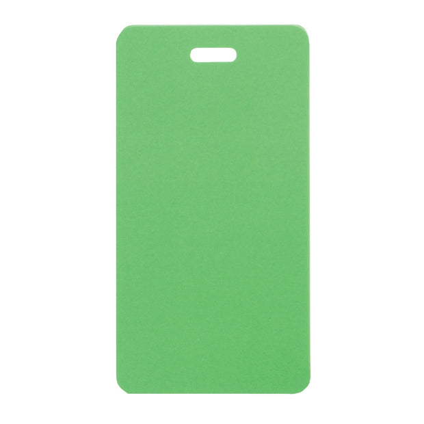 Smooth Trip Neon Matte Luggage Tag - Green
