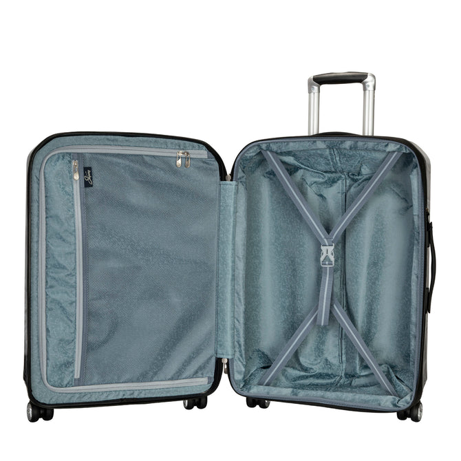 variant:41993107407040 Skyway Nimbus 4.0 Medium Check-In Expan. Hardside Spinner Suitcase - Sandstone