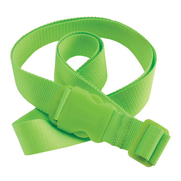 variant:41146749747392 Smooth Trip Neon Luggage Strap - Neon Green