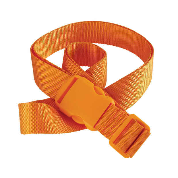 variant:41146749780160 Smooth Trip Neon Luggage Strap - Neon Orange