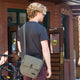 variant:41158034718912 AAA.com l Anti-Theft Courier Tour Bag - Stone