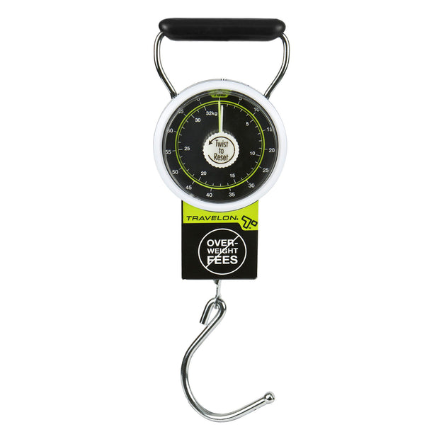 AAA.com l Stop & Lock Luggage Scale with Tape Measure