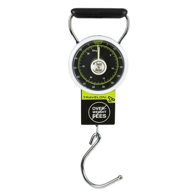 AAA.com l Stop & Lock Luggage Scale with Tape Measure