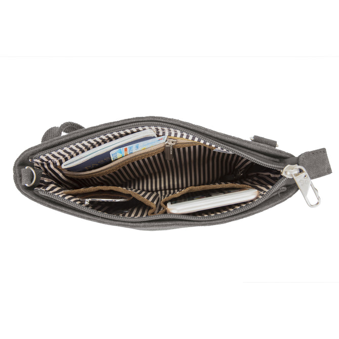 variant:42165384020160 Anti-Theft Heritage Small Crossbody-Pewter