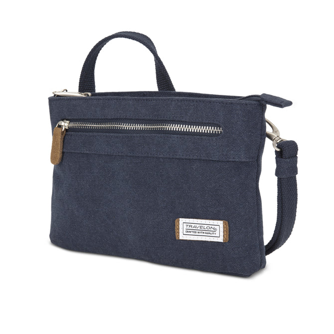variant:42165383954624 Anti-Theft Heritage Small Crossbody - Indigo