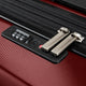 variant:43709068017856 RBH Melrose Hardside Carry-On Spinner Luggage Claret Red