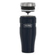 variant:46530409169088 16 oz Stainless Steel  Travel Tumbler Matte Midnight Blue