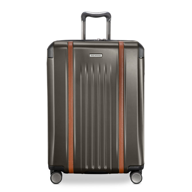 variant:43710603264192 RBH Montecito 2.0 Medium Checked Spinner Luggage Graphite