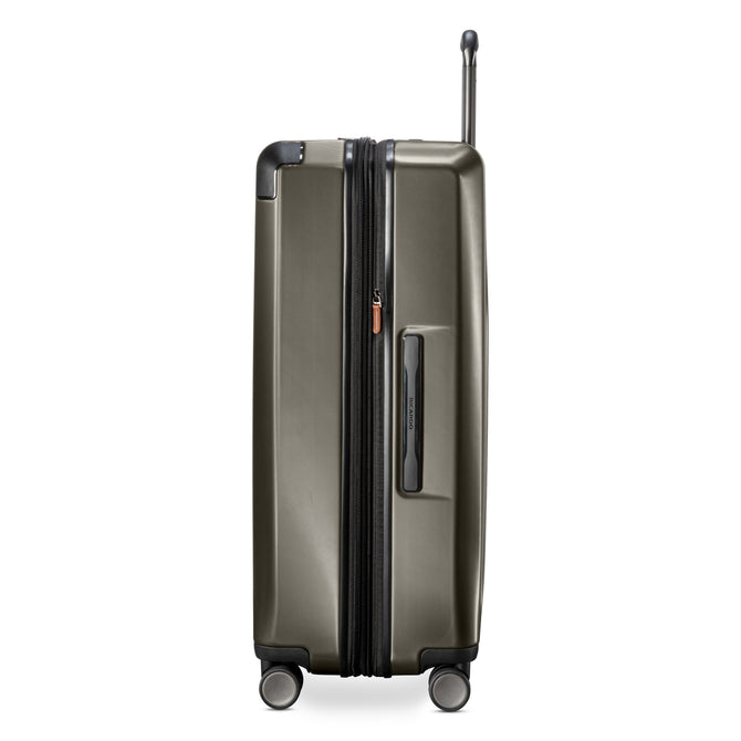 variant:43710649761984 RBH Montecito 2.0 Large Checked Spinner Luggage Graphite
