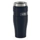 variant:46530409169088 16 oz Stainless Steel  Travel Tumbler Matte Midnight Blue