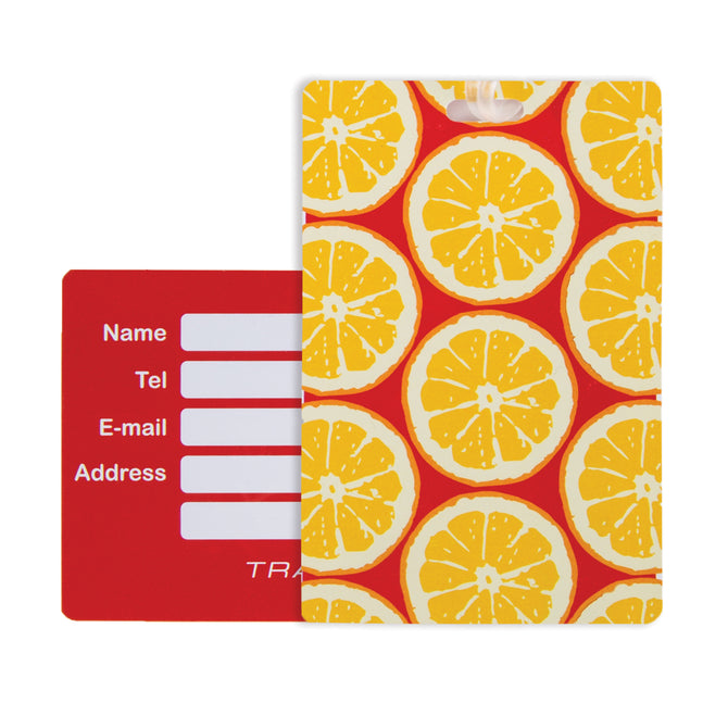 variant:44102978240704 travelon Personal Expression Luggage Tag Lemon