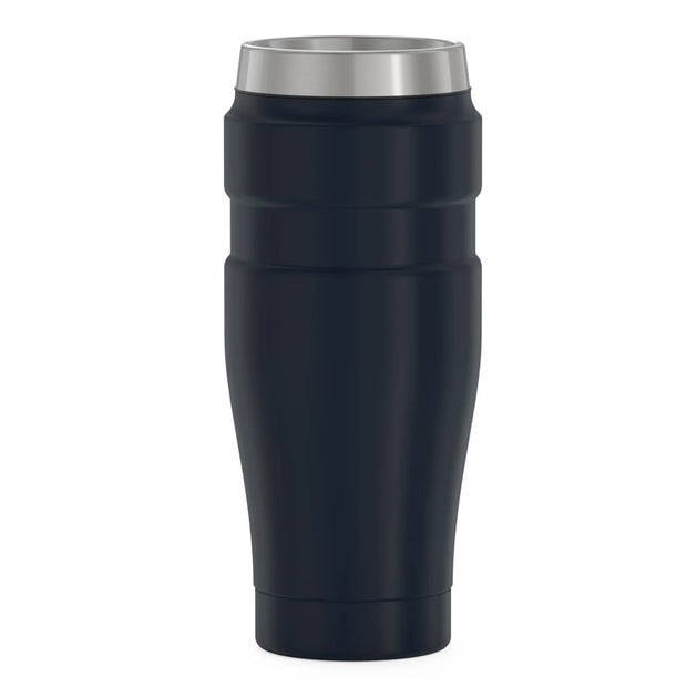 variant:46530409169088 16 oz Stainless Steel  Travel Tumbler Matte Midnight Blue