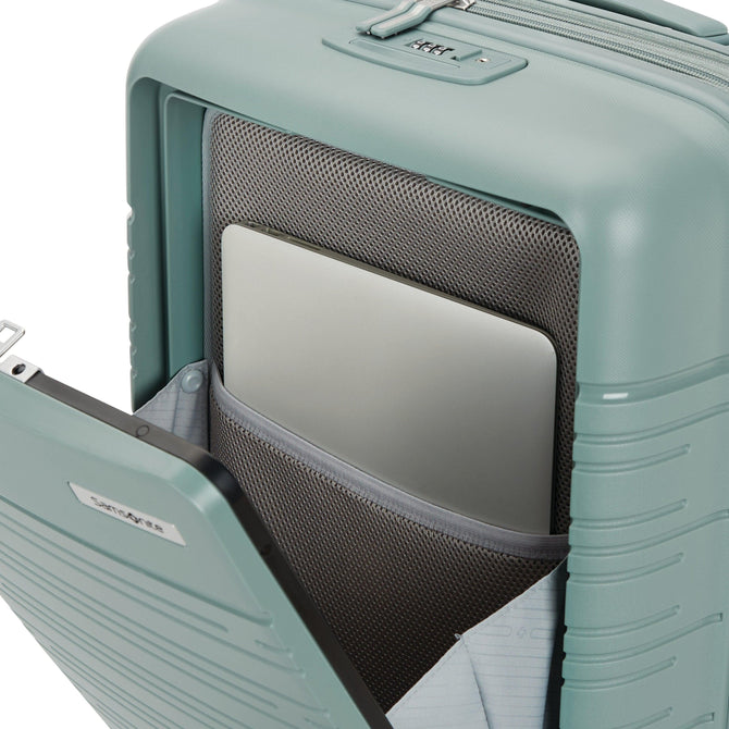 variant:43678118150336 Samsonite Elevation Plus Carry-On Spinner Luggage Green