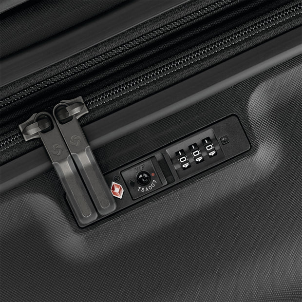 variant:43678198661312 samsonite Elevation Plus Large Spinner Luggage Black